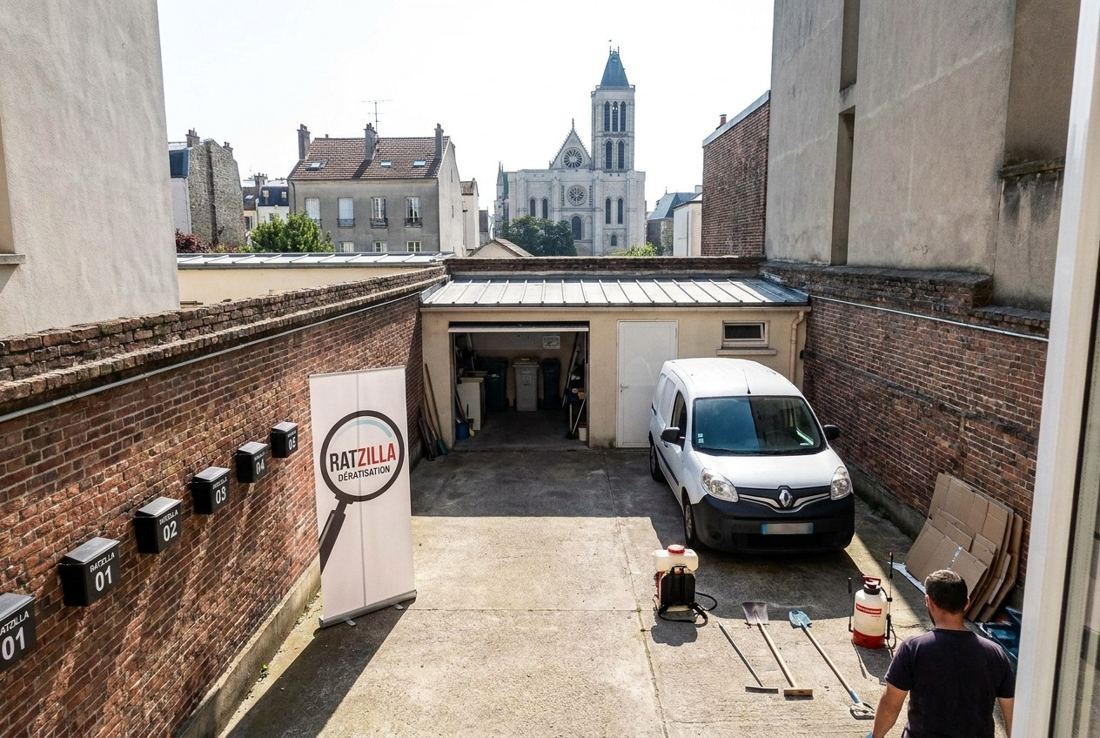Ratzilla : dératisation 93 — installation terminée